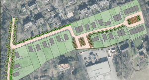 Overzicht van het plan Polsvoort in Lochem (bron: gemeente Lochem)