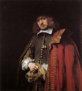 Het door Rembrandt geschilderde portret van Jan Six I (Six Collectie)